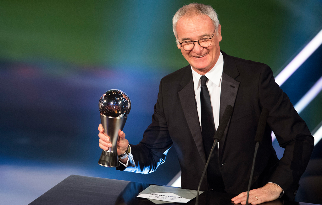 Ranieri wins FIFA best men's coach award eNCA